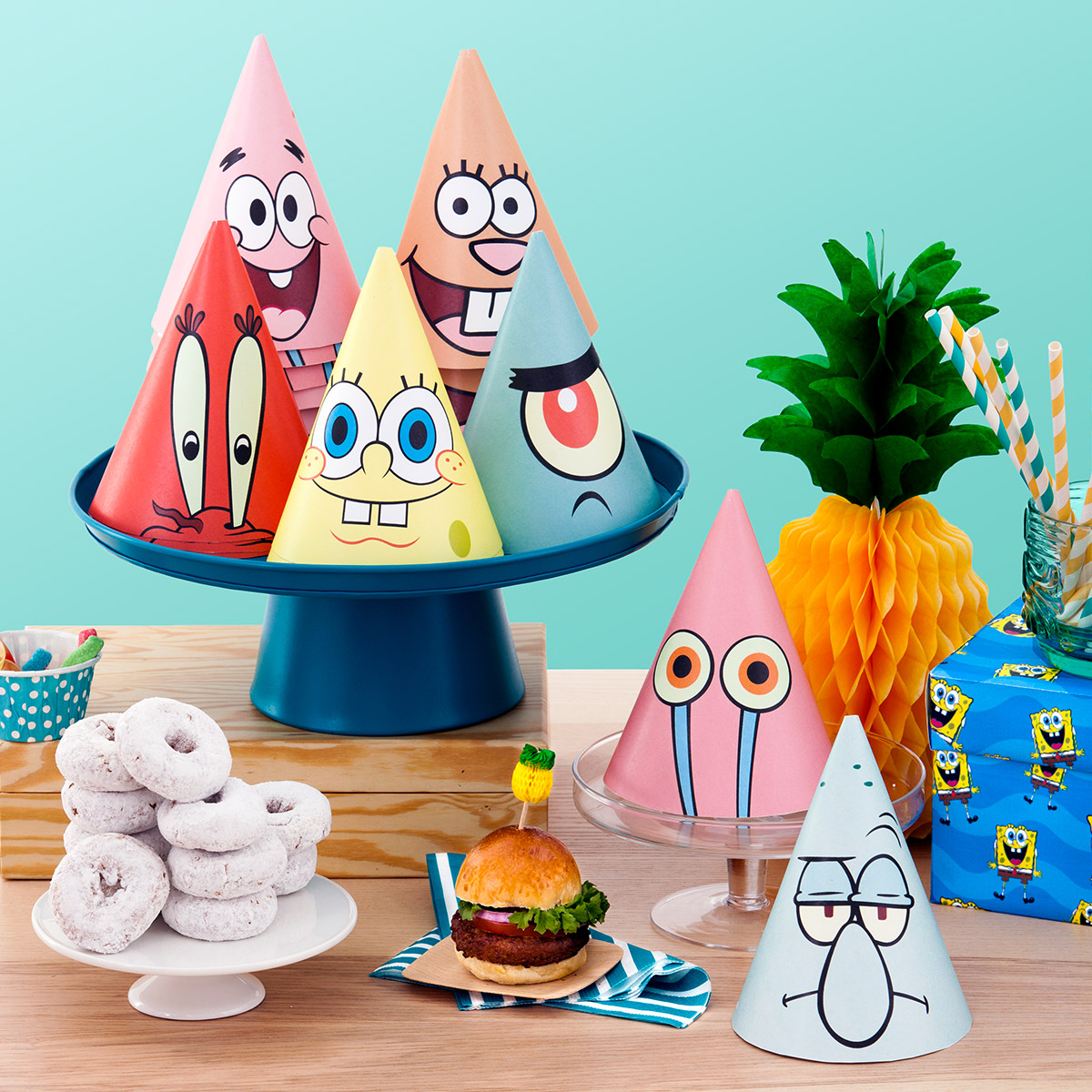 42 Best Spongebob Party Ideas - Party with Unicorns  Spongebob birthday  party decorations, Spongebob birthday, Spongebob birthday party food