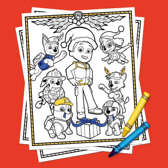 Nick Jr. Printable Holiday Coloring Pages | Nickelodeon Parents