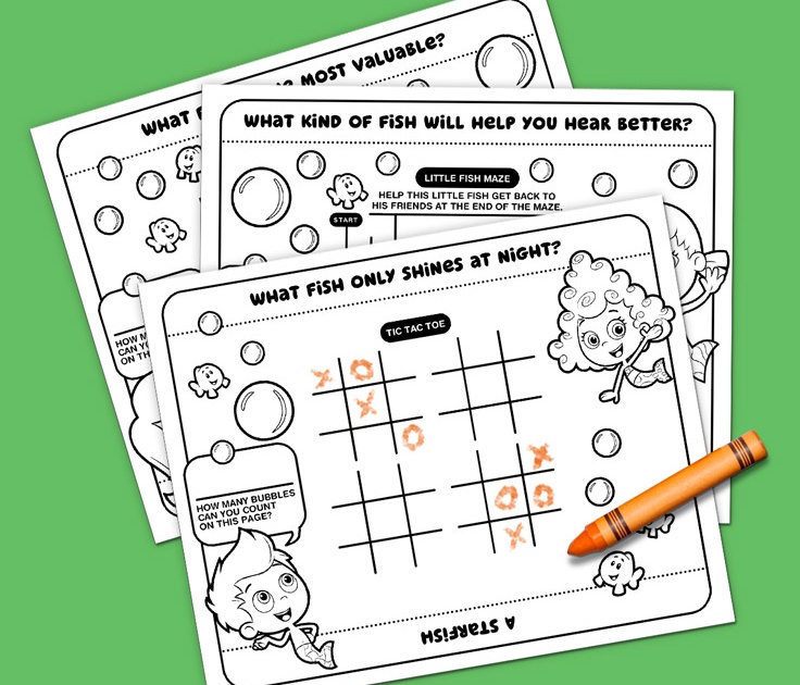 bubble guppies coloring pages deemable tech
