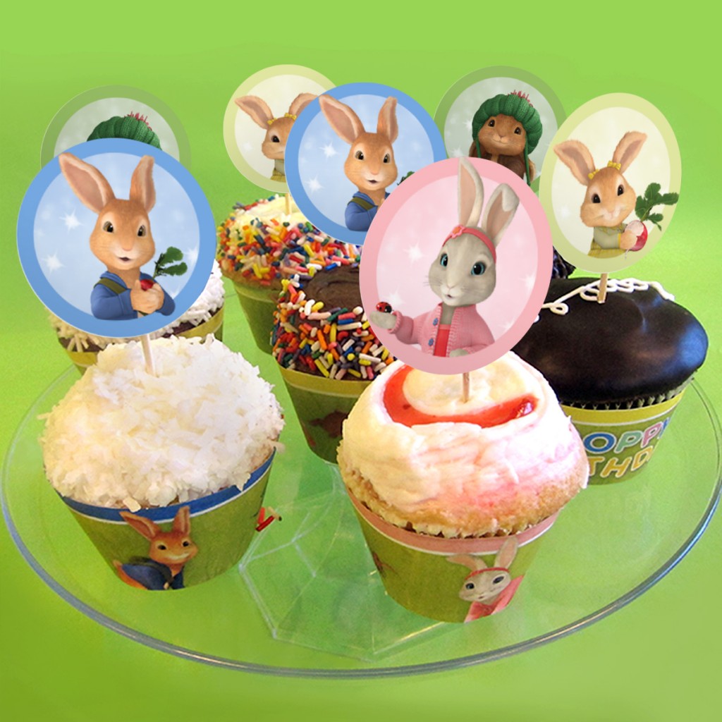 Peter Rabbit Cupcake Toppers | Nickelodeon Parents