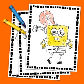SpongeBob and Friends Coloring
