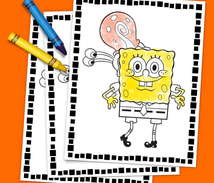 SpongeBob and Friends Coloring Pack | Nickelodeon Parents