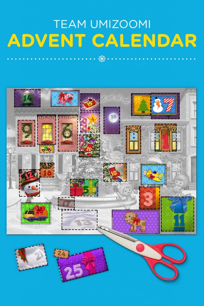 Create Extraordinary Umizoomi Advent Calendars with the Fam