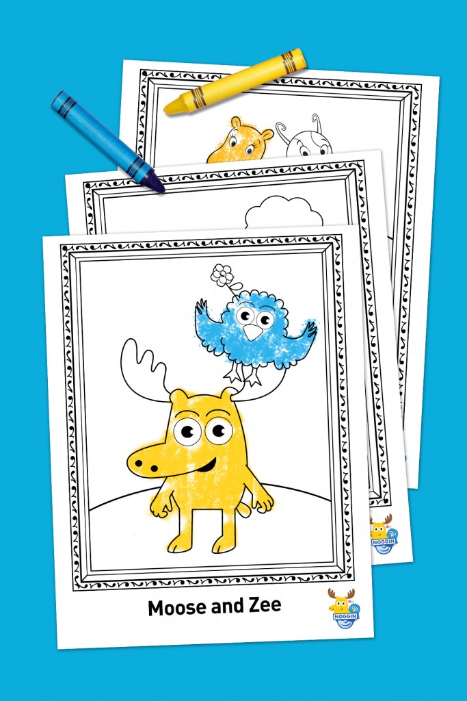 NOGGIN Free Printable Coloring Pack | Nickelodeon Parents