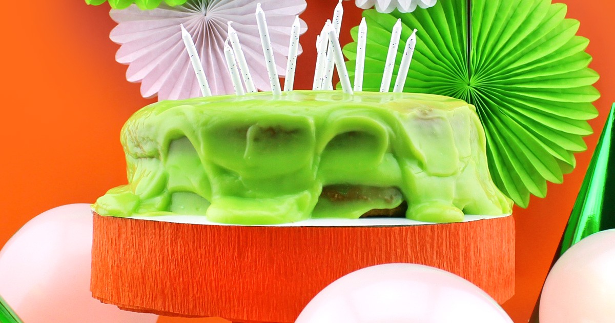 Happy Birthday, Nickelodeon! Make A Slime Cake to Celebrate