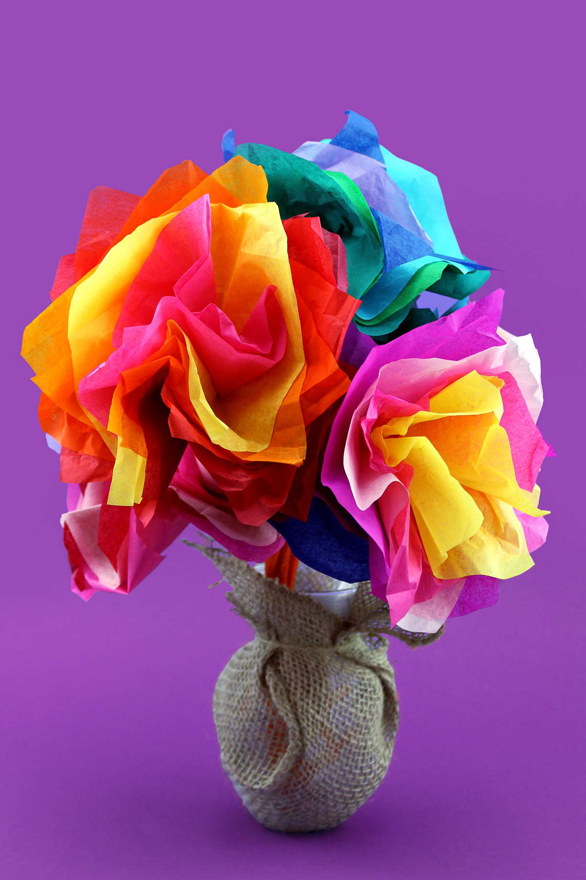 Dora Mother's Day Tissue Paper Flower Craft | Nickelodeon Parents
