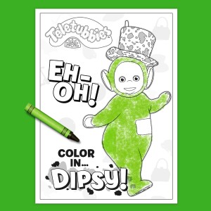 Teletubbies Coloring Page: Dipsy | Nickelodeon Parents