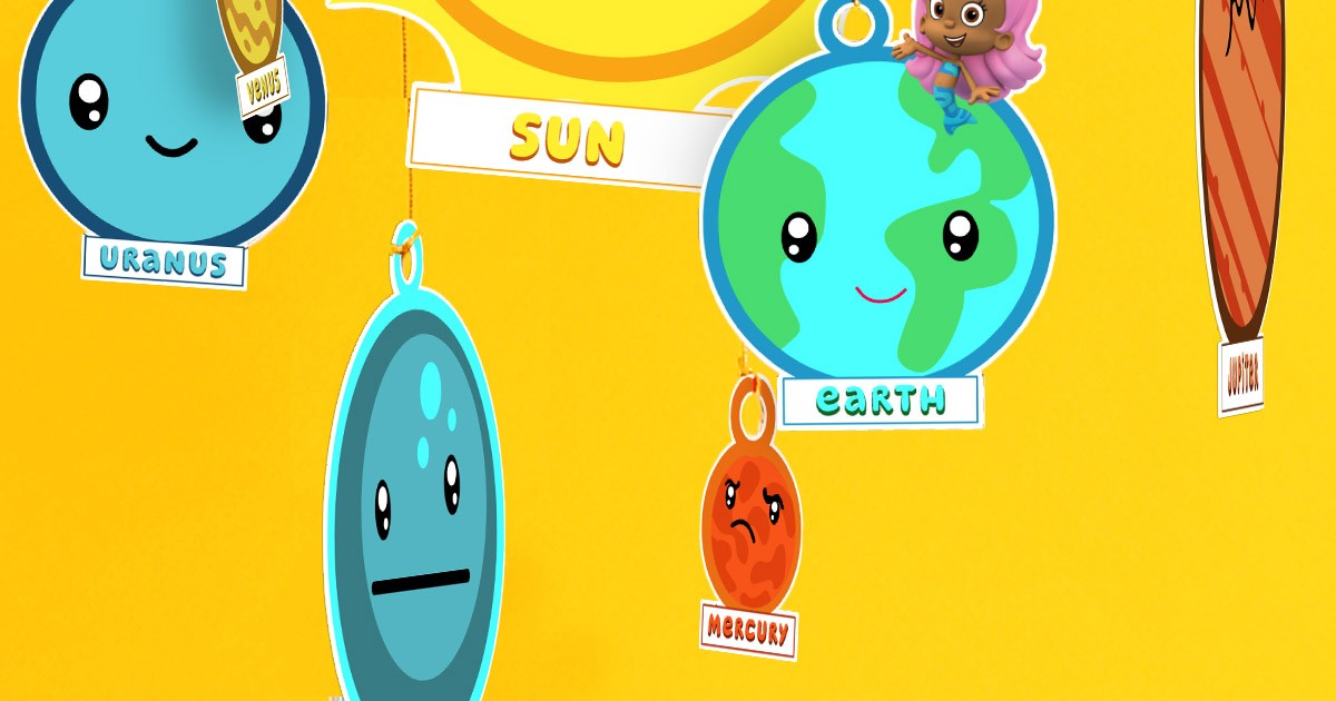 Bubble Guppies Solar System Craft | Nickelodeon Parents