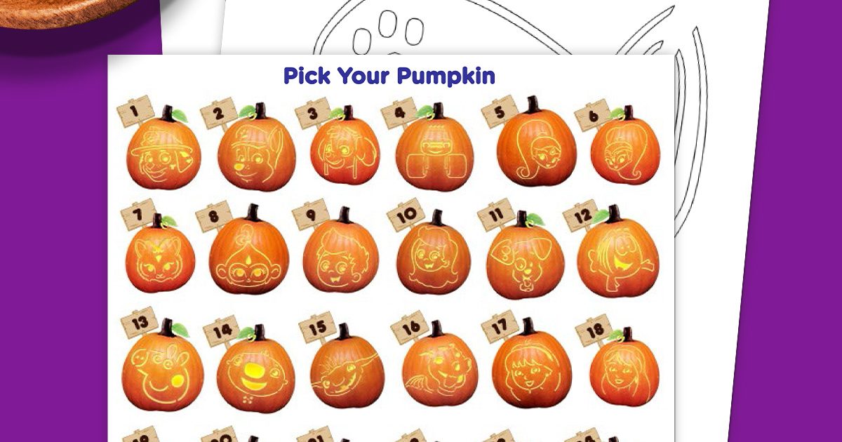 Menagerry lys s Sommetider Halloween Pumpkin Stencils | Nickelodeon Parents