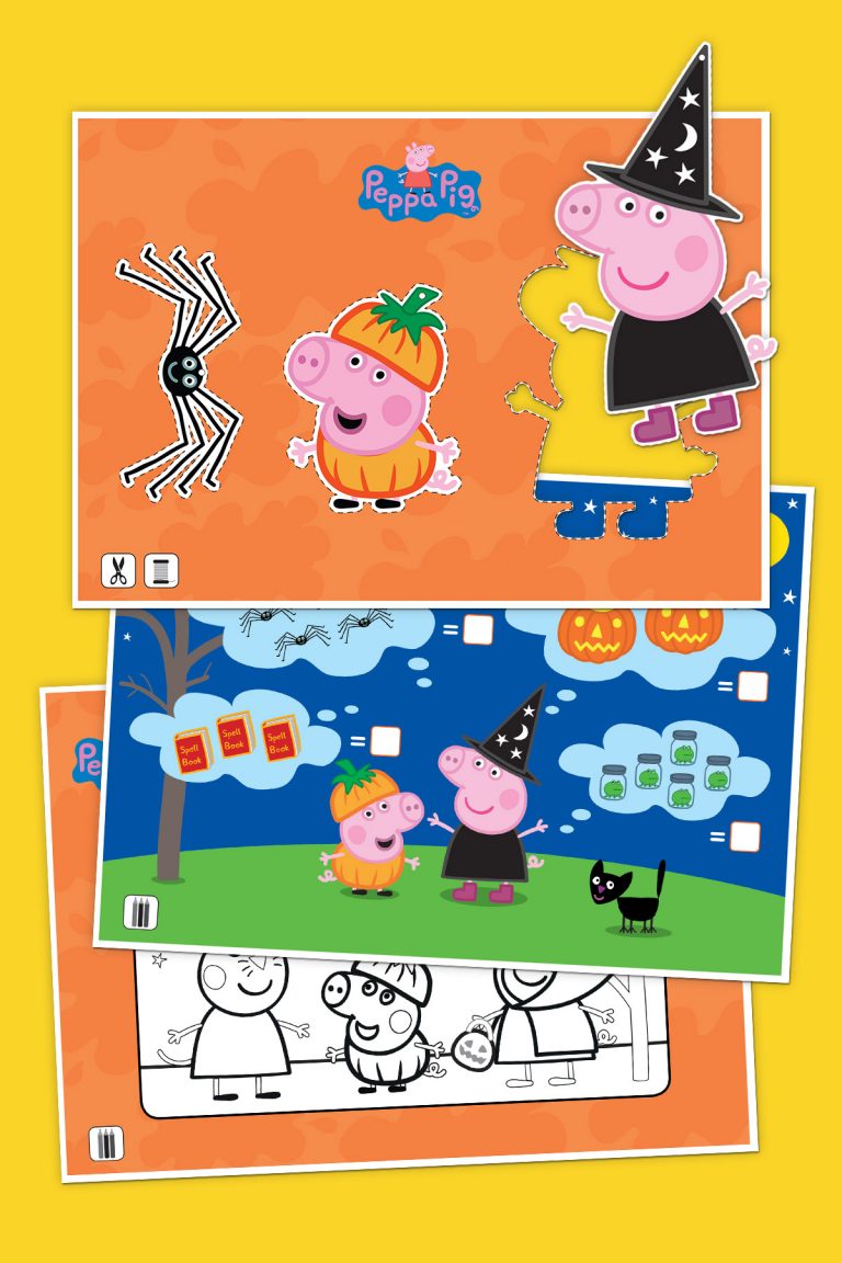 Peppa Pig Halloween Activity Pack | Nickelodeon Parents