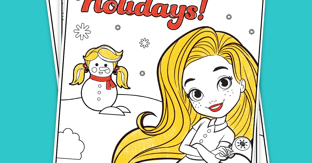 Sunny Day Holiday Coloring Pack | Nickelodeon Parents