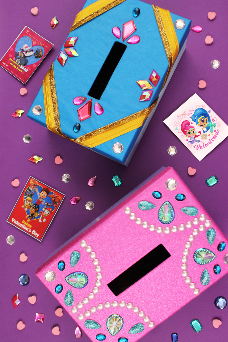 Shimmer And Shine Valentine Card Box Nickelodeon Parents