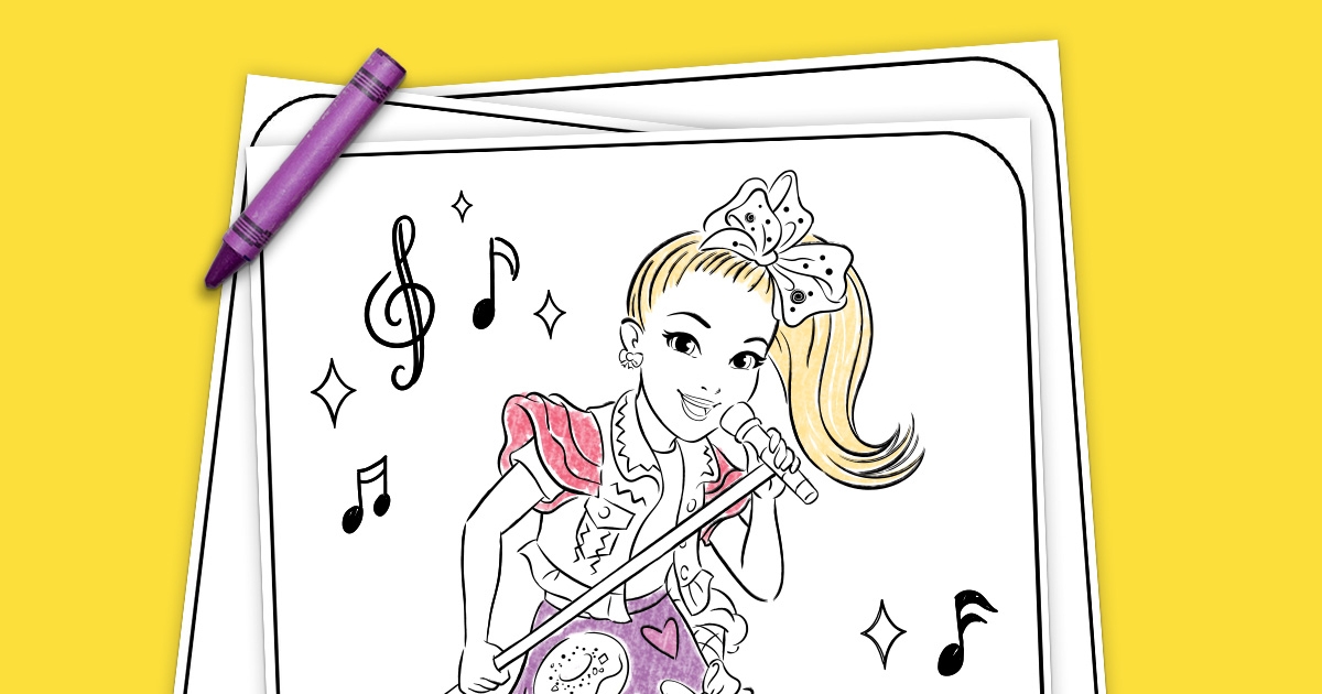 Coloring Pages, But Make It JoJo & BowBow Fashion | Nickelodeon Parents