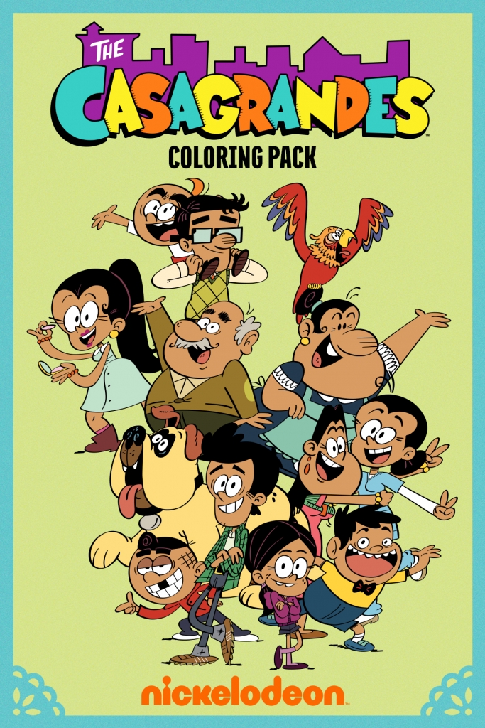 the casagrandes color page