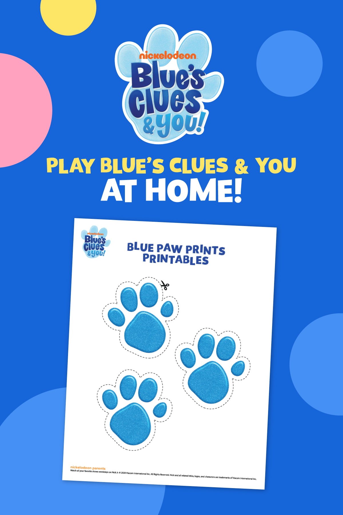 Play Blue's Clues at Home! Nickelodeon Parents