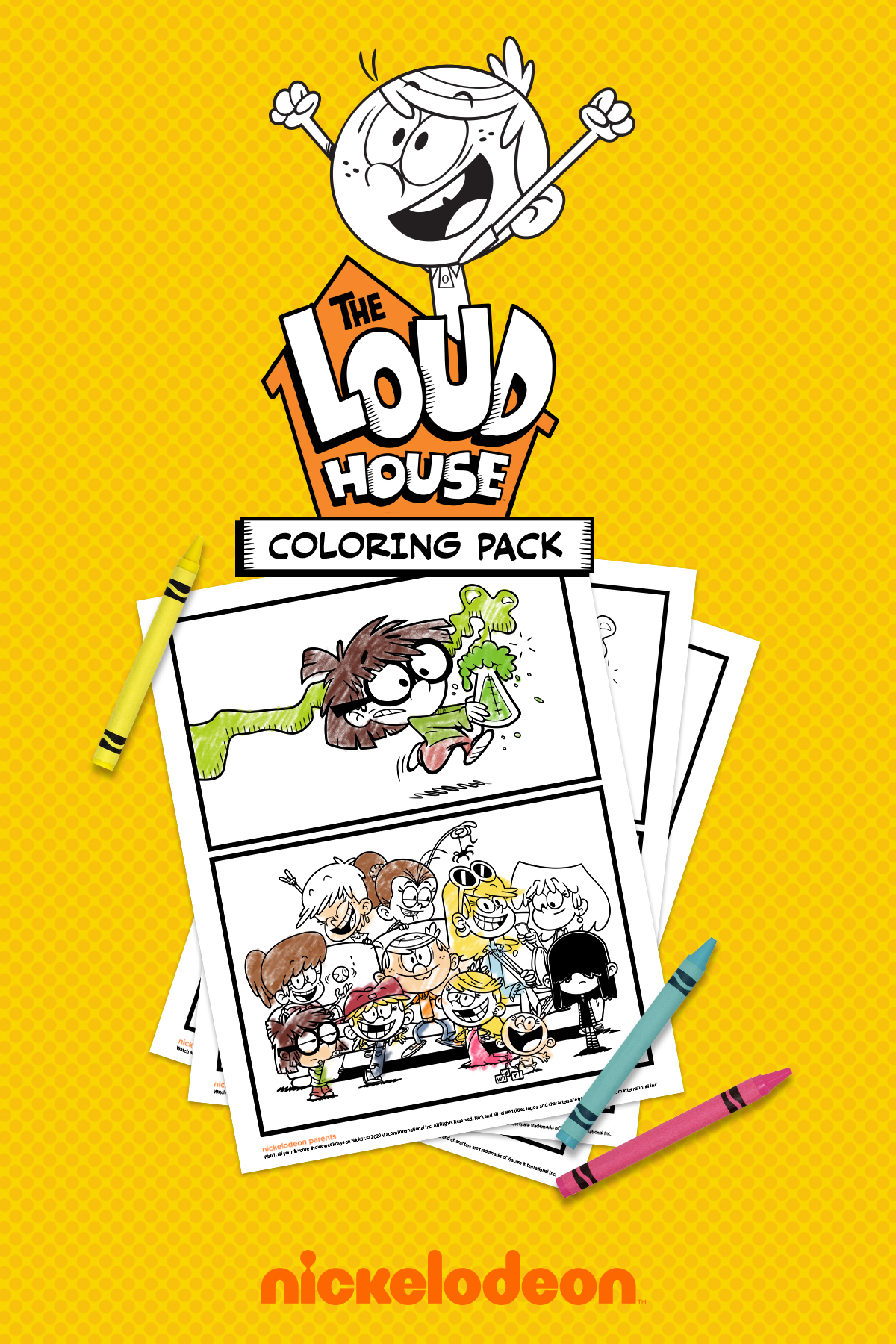 Download The Loud House Coloring Pack Nickelodeon Parents