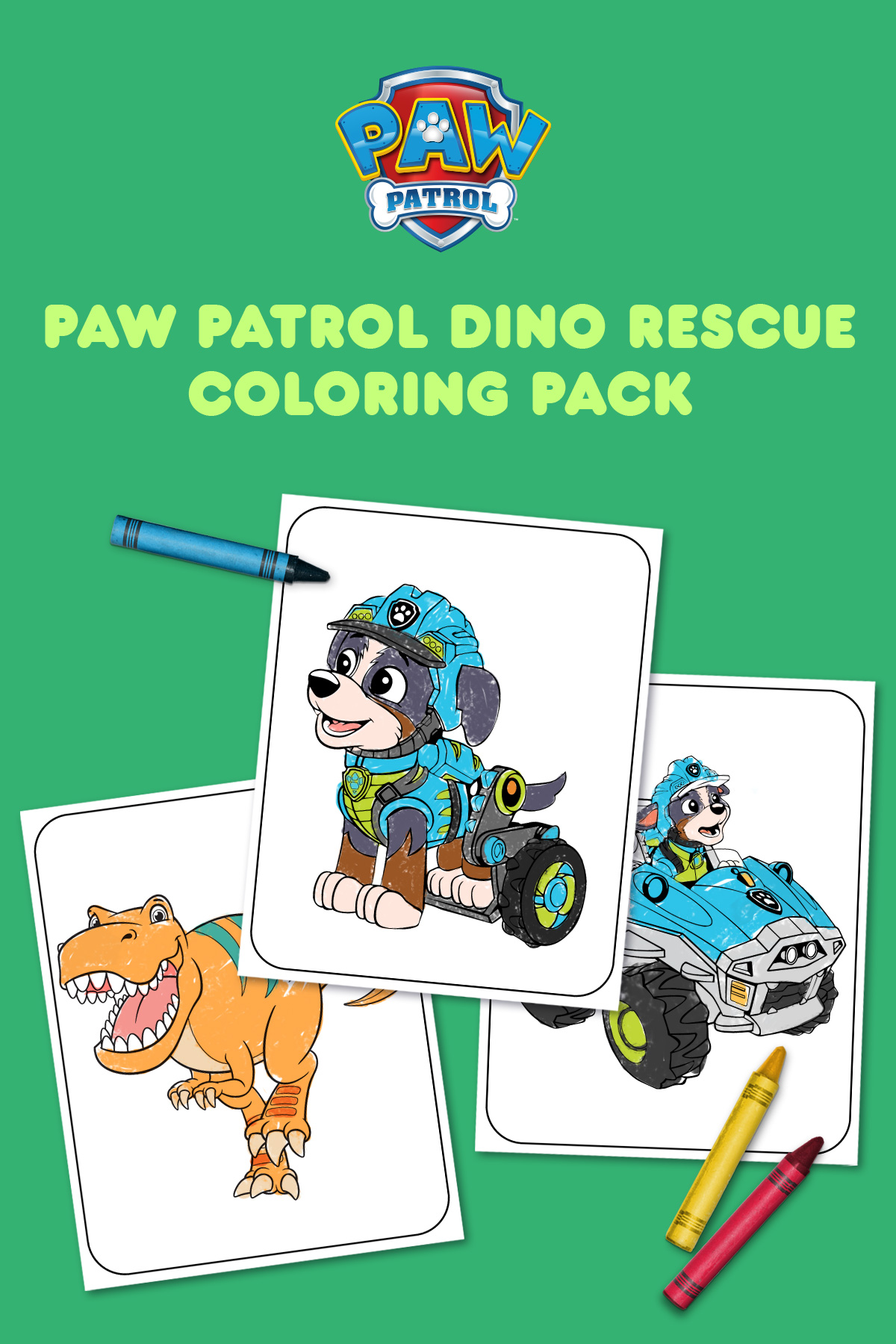 free dinosaur coloring pages preschool truck
