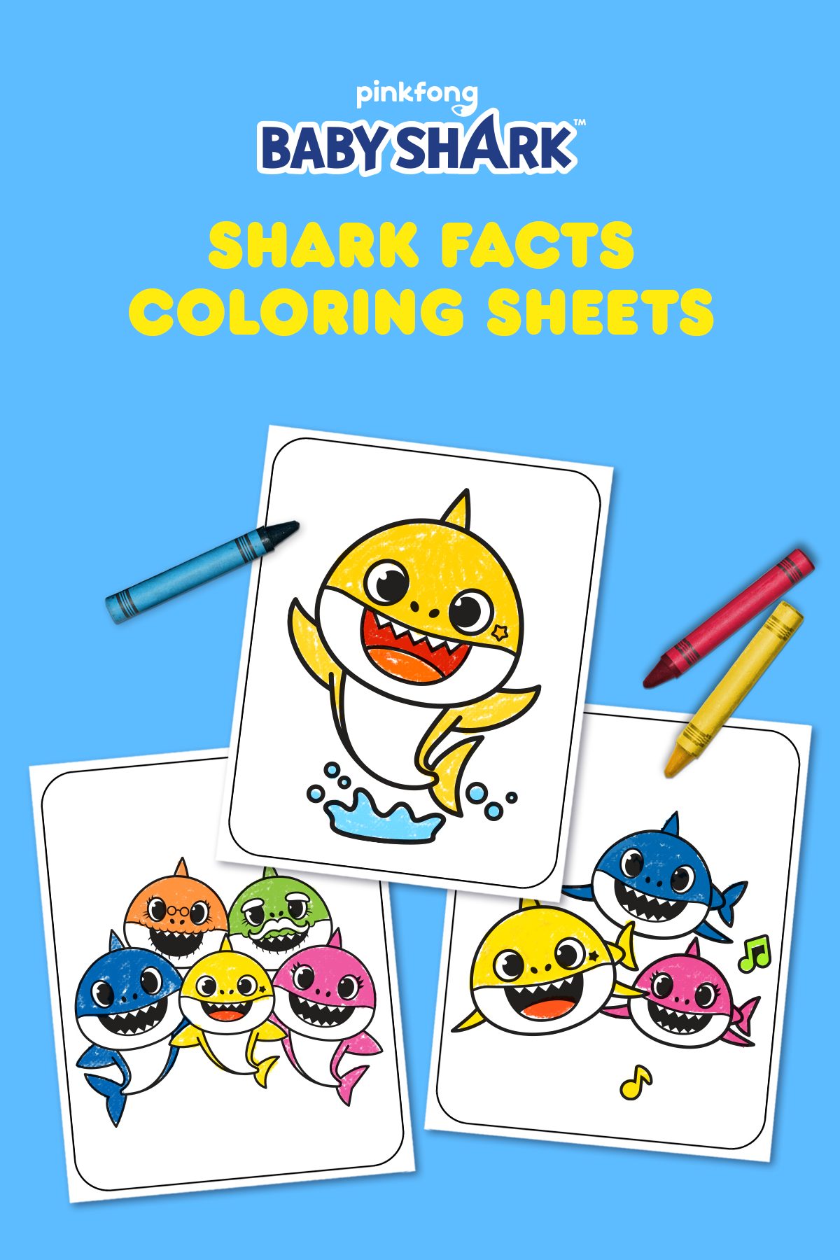 Color And Learn With Baby Shark Nickelodeon Parents