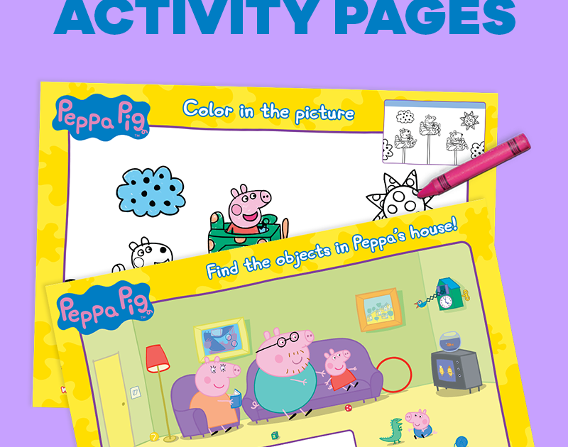 Printable Adventures with Peppa | Nickelodeon Parents