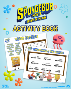 Spongebob Squarepants Coloring Book: The SpongeBob Movie: Sponge