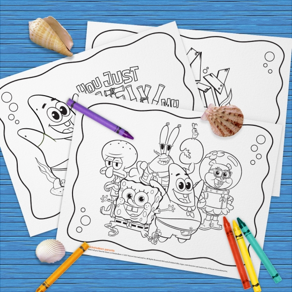 Nickelodeon Parents | Printables, coloring pages, recipes, crafts, and