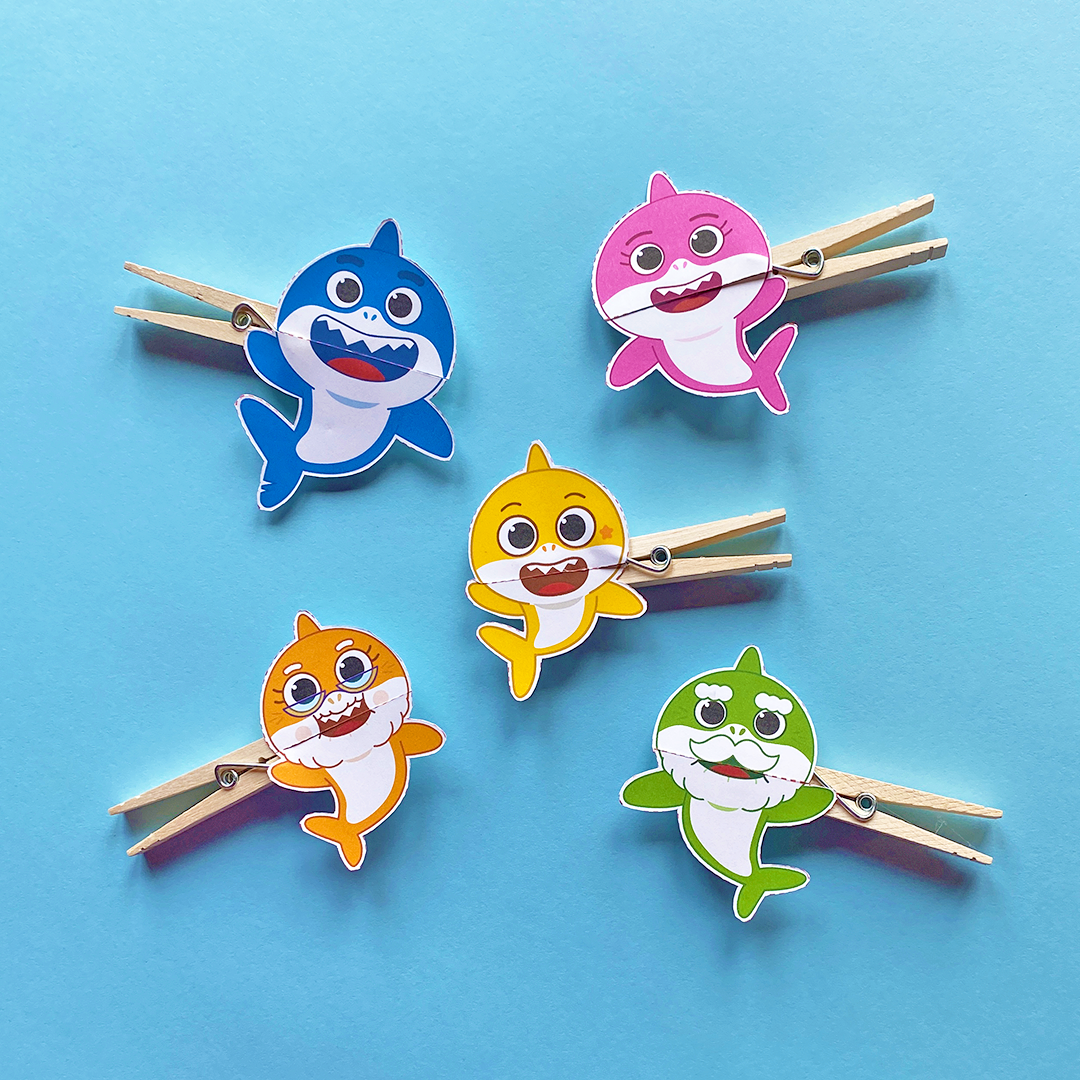 printable-baby-shark-clothespin-puppets-nickelodeon-parents