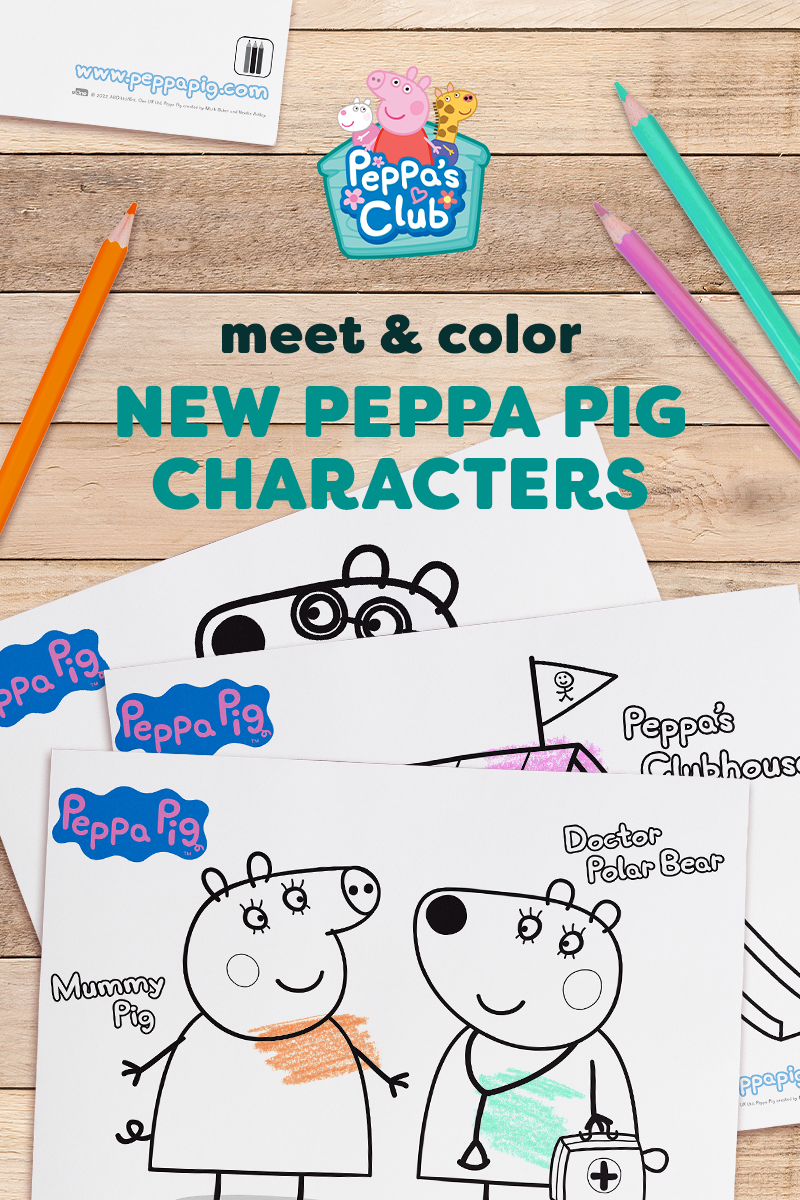 Peppa's New Friends! A Coloring Pack