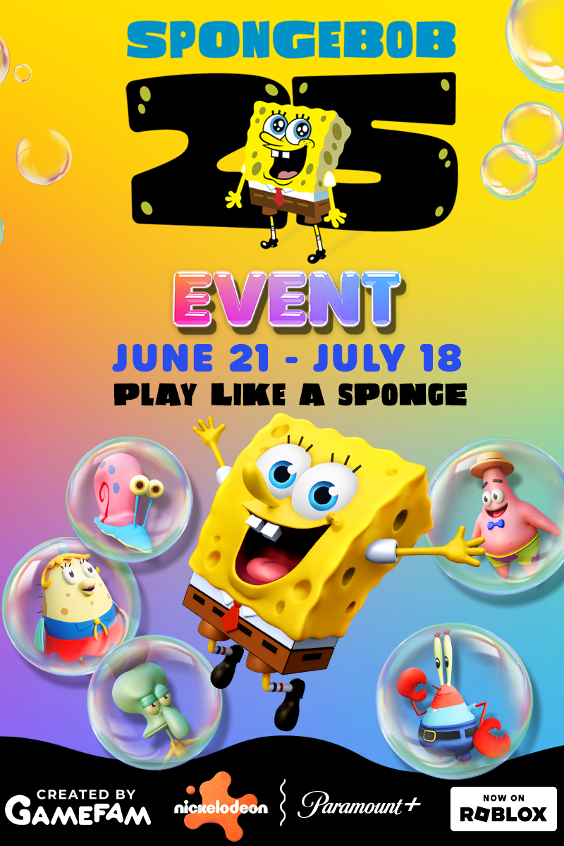 Roblox SpongeBob 25th Special Event