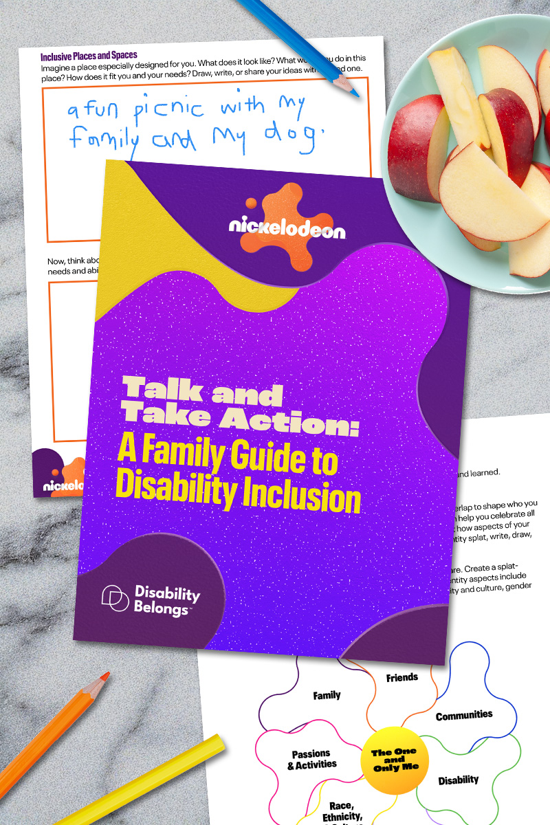 Disability Inclusion Guide for Families from Nickelodeon